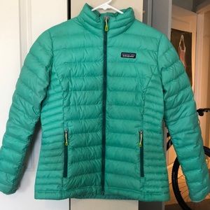 Patagonia down jacket women’s size small